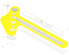 jeu de lames réf. 5131042178 taille-haie Ryobi